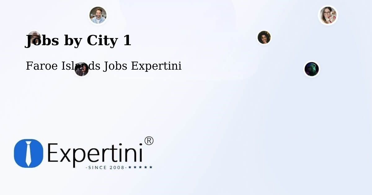 City Jobs in Faroe Islands - Expertini