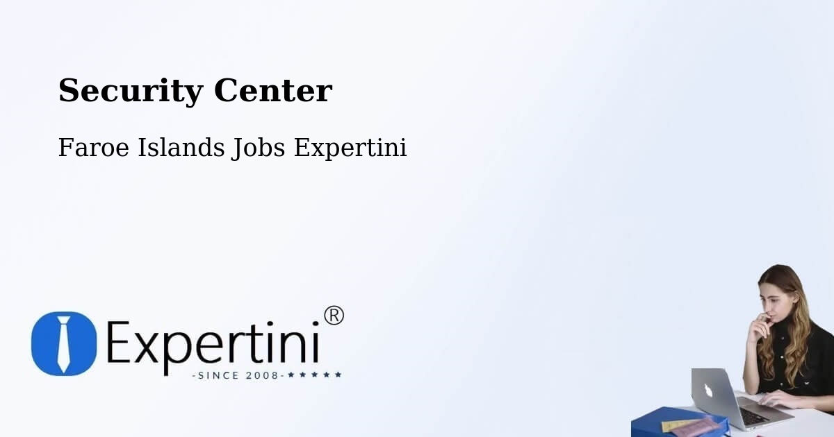 Security & Compliance – Jansagerði - Faroe Islands Jobs Expertini